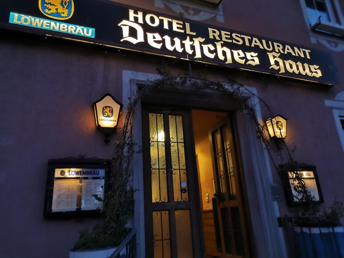 Hotel Deutsches Haus Bad Brückenau Buitenkant foto