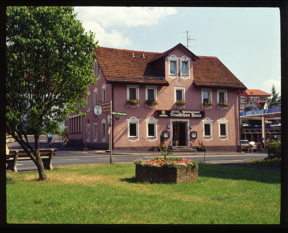 Hotel Deutsches Haus Bad Brückenau Buitenkant foto